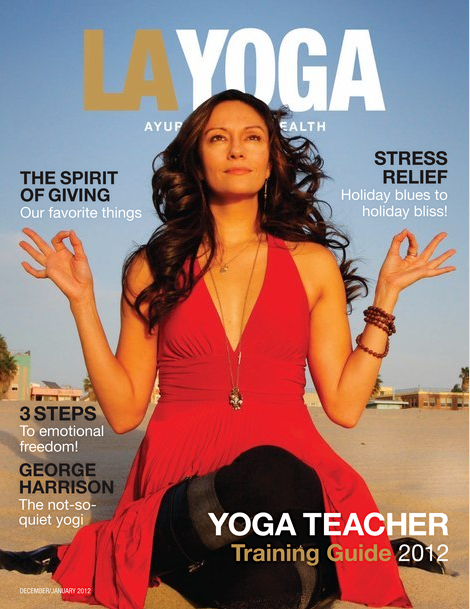 LAYOGA Cover Dec:Jan 2012