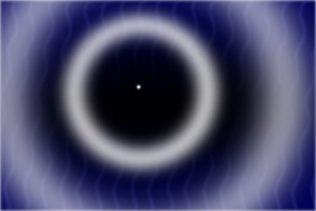 This is a picture that director David Lynch (above) painted to show what consciousness looks like. 