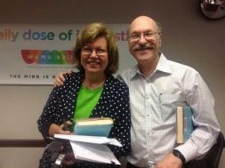 Susan Page and Norman Rosenthal at WAMU 88.5 FM