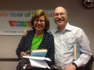 Susan Page and Norman Rosenthal at WAMU 88.5 FM