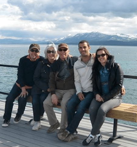 Family Foto at Lake Tahoe