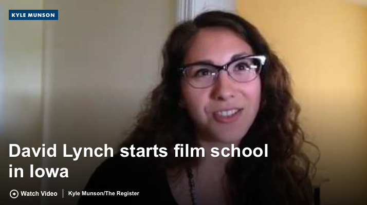 David Lynch starts film school in Iowa