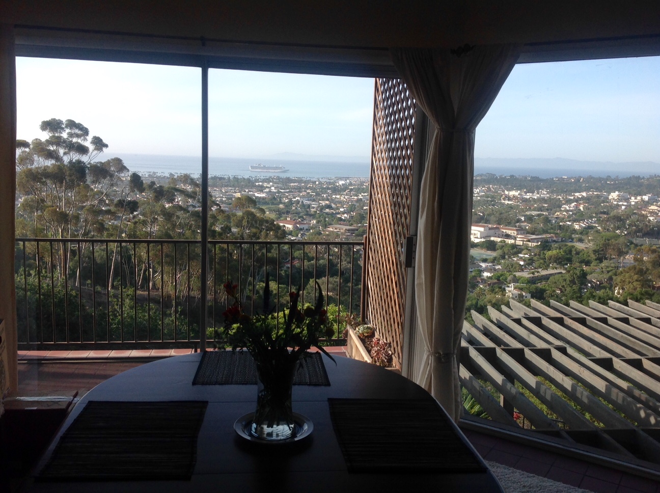 View from Nathanael's home