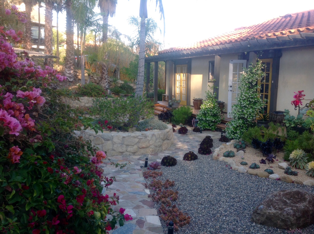 View to Nathanael's home