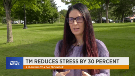 Jessica Cowie describes her health benefits from TM